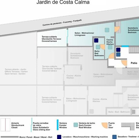 Jardin De Costa Calma Lejlighed Eksteriør billede